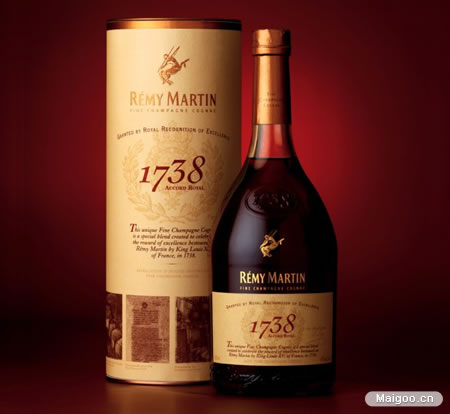 荣耀诞生 remy martin(人头马)1738皇家礼赞